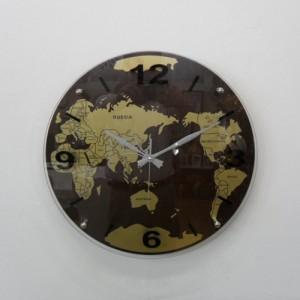 지구본벽시계 중 시계 벽시계(W240132)